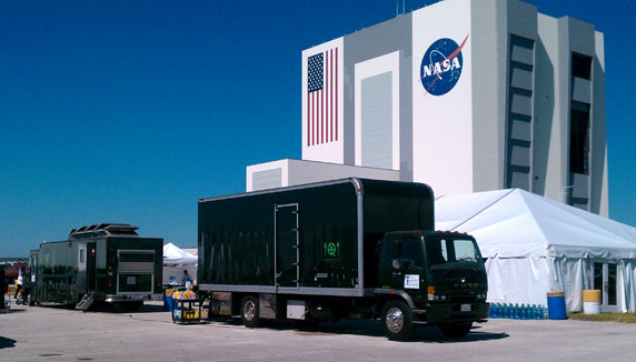 Chef Robert Catering with NASA